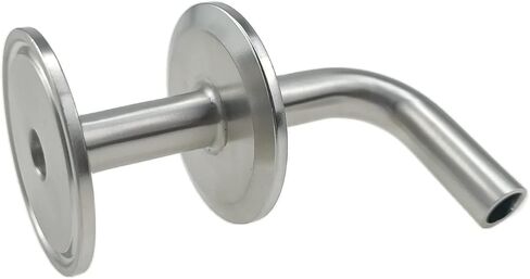 1.5 "TC x 1.5" TC x .5 "أنبوب ثلاثي البرسيم أنبوب ثلاثي المشبك ذراع الأرفف 12.7 مللي متر OD in Kuwait