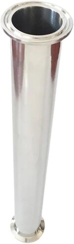 2" OD 51MM Length 610mm Spool Tube Stainless Steel SS304 Flange OD 64mm Fit 2" Clamp Clover in Kuwait