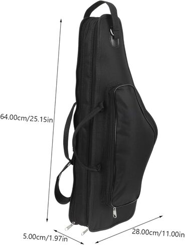 BESPORTBLE Portable Alto Saxophone Bag with Adjustable Shoulder Strap Thickened Shockproof Storage Case for Saxophone Safe Cloth Material for Concerts and Music Studios in Kuwait