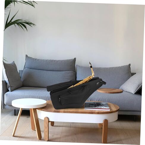 BESPORTBLE Portable Alto Saxophone Bag with Adjustable Shoulder Strap Thickened Shockproof Storage Case for Saxophone Safe Cloth Material for Concerts and Music Studios in Kuwait