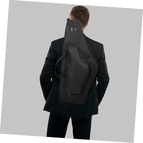BESPORTBLE Portable Alto Saxophone Bag with Adjustable Shoulder Strap Thickened Shockproof Storage Case for Saxophone Safe Cloth Material for Concerts and Music Studios in Kuwait