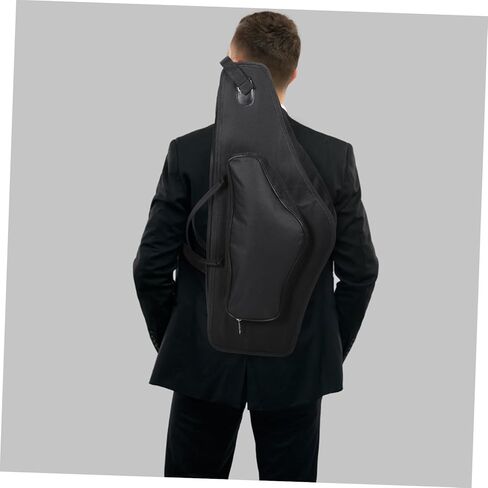 Portable Alto Saxophone Case Thickened Shockproof Design Shoulder Straps and Convenient Carrying Handle Sax Storage Bag for School Concerts and Travel in Saudi Arabia