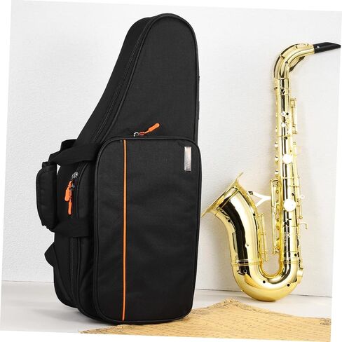 SUPVOX الساكسفون حقيبة التخزين حافظة الساكسفون لتينور ساكس أشرطة الكتف آلة موسيقية حقيبة التخزين أكسفورد القماش المواد in Kuwait