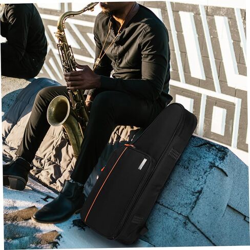 SUPVOX الساكسفون حقيبة التخزين حافظة الساكسفون لتينور ساكس أشرطة الكتف آلة موسيقية حقيبة التخزين أكسفورد القماش المواد in Kuwait