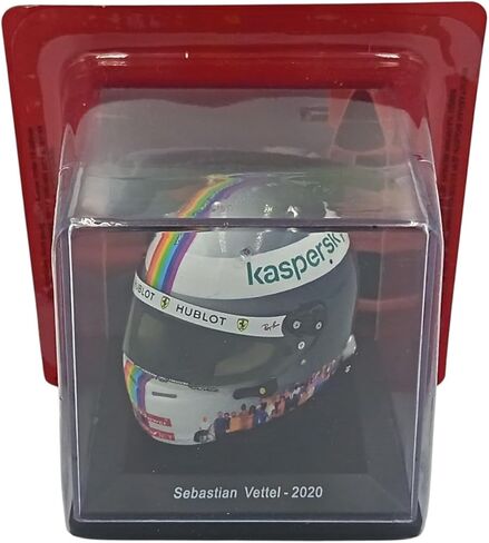 OPO 10 - Formula 1 Helmet Compatible with Ferrari F1: Sebastian Vettel #5 Scuderia Ferrari 3rd Turkey GP 2020-1/5 Scale Spark - CAS77 in Saudi Arabia