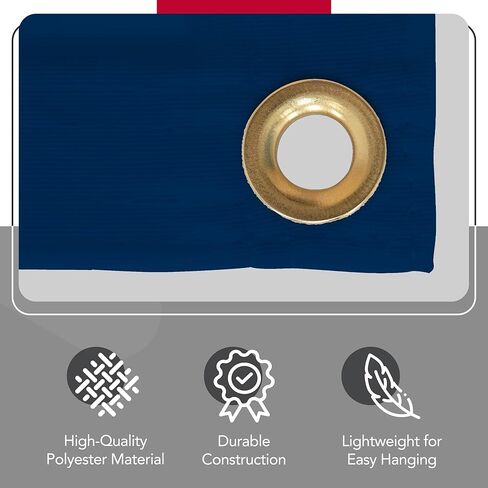Florida Atlantic Owls College Sports Printed Polyester Banner - NCAA Licensed - Hanging Graduation Decoration - School Banner (Navy Blue, White) (2' x 6') in Saudi Arabia
