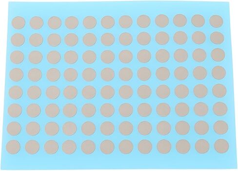 eMagTech 1 Sheet 3mm Circular Conductive Button Pads Suitable for Restoring Functionality to Remote and Controller Buttons in Kuwait