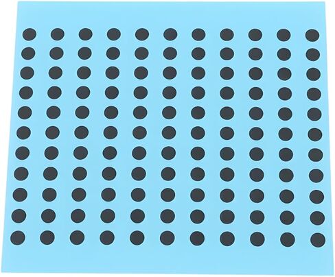 eMagTech 1 Sheet 3mm Circular Conductive Button Pads Suitable for Restoring Functionality to Remote and Controller Buttons in Saudi Arabia