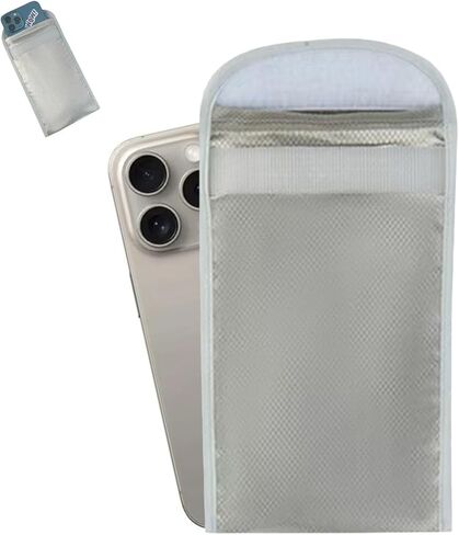 حقائب فاراداي، حقيبة فاراداي كبيرة مقاومة للنبضات الكهرومغناطيسية للهواتف، أكمام درع للهاتف الخلوي، حقائب فاراداي مضادة للنبضات الكهرومغناطيسية لحالة حجب إشارة الأجهزة الإلكترونية، حماية لسلامة الخصوصية من 5G GPS RFID in Kuwait