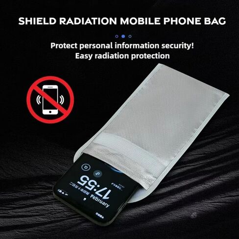 حقائب فاراداي، حقيبة فاراداي كبيرة مقاومة للنبضات الكهرومغناطيسية للهواتف، أكمام درع للهاتف الخلوي، حقائب فاراداي مضادة للنبضات الكهرومغناطيسية لحالة حجب إشارة الأجهزة الإلكترونية، حماية لسلامة الخصوصية من 5G GPS RFID in Kuwait