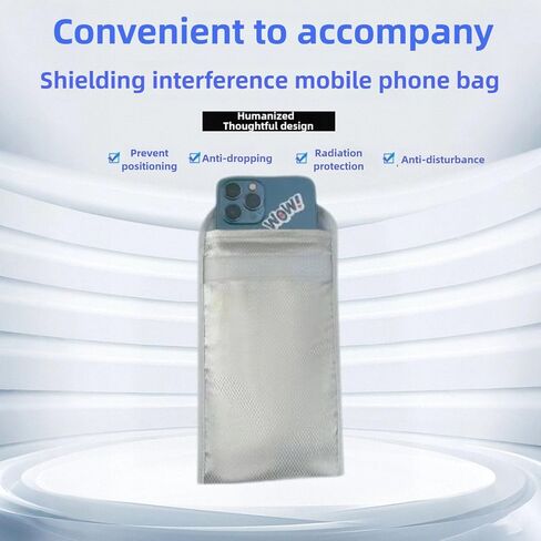 حقائب فاراداي، حقيبة فاراداي كبيرة مقاومة للنبضات الكهرومغناطيسية للهواتف، أكمام درع للهاتف الخلوي، حقائب فاراداي مضادة للنبضات الكهرومغناطيسية لحالة حجب إشارة الأجهزة الإلكترونية، حماية لسلامة الخصوصية من 5G GPS RFID in Kuwait