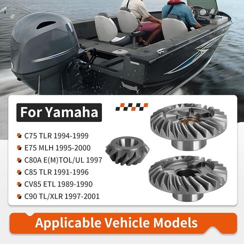 Forward & Pinion & Reverse Gear Set For Yamaha Outboard 75HP 80HP 85HP 90HP 1989-2001 688-45560-00 688-45551-00 688-45571-00 in Saudi Arabia