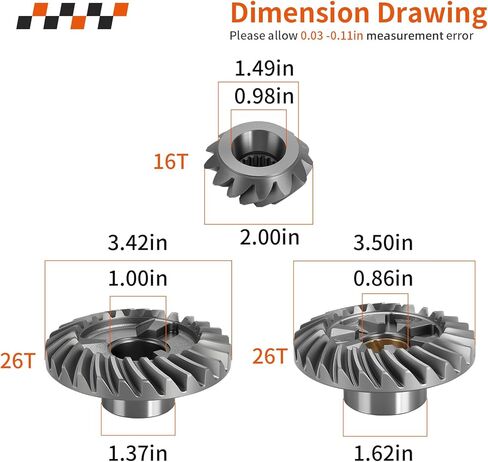 Forward & Pinion & Reverse Gear Set For Yamaha Outboard 75HP 80HP 85HP 90HP 1989-2001 688-45560-00 688-45551-00 688-45571-00 in Saudi Arabia