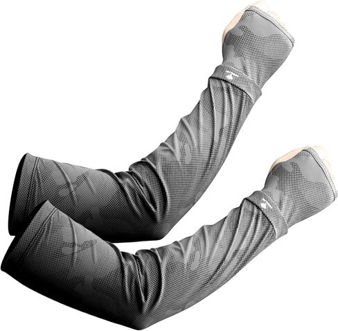 أكمام ذراع تبريد رياضية فضفاضة للرجال والنساء والشباب - تغطية الوشم - قابلة للتنفس، حماية من أشعة الشمس فوق البنفسجية بعامل حماية من الأشعة فوق البنفسجية 50+ in Kuwait