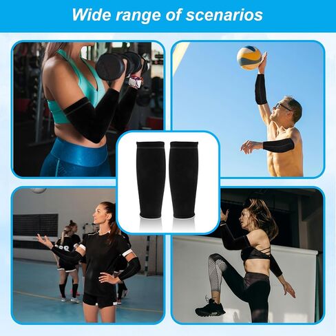 Arm Sleeves for Volleyball, Volleyball Arm Sleeve Sports Forearm Sleeves Compression Arms Guard for Adult Men Women in Saudi Arabia