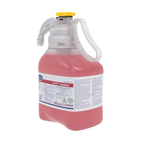Diversey 9294548 Final Step J-512 Sanitizer, No Rinse Food Contact Kitchen Sanitizer, SmartDose Concentrate, 1.4-Liter (Pack of 2) in Saudi Arabia