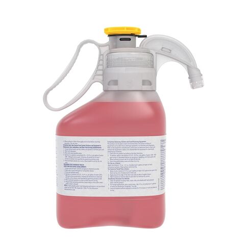 Diversey 9294548 Final Step J-512 Sanitizer, No Rinse Food Contact Kitchen Sanitizer, SmartDose Concentrate, 1.4-Liter (Pack of 2) in Saudi Arabia