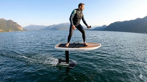 لوح ركوب الأمواج الكهربائي Hydrofoil eFoil 8KW, 60KM/H عالي الأداء من ألياف الكربون لوح ركوب الأمواج 130 كجم 256 رطل سعة 40 ميلاً في الساعة الرياضات المائية ركوب الأمواج موجة عالمية in Saudi Arabia