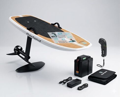 لوح ركوب الأمواج الكهربائي Hydrofoil eFoil 8KW, 60KM/H عالي الأداء من ألياف الكربون لوح ركوب الأمواج 130 كجم 256 رطل سعة 40 ميلاً في الساعة الرياضات المائية ركوب الأمواج موجة عالمية in Saudi Arabia