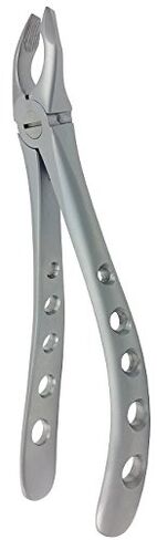 Dental Forceps Atraumatic Extraction 150 Upper Anterior Universal Beveled Beaks Oral Surgery Firm Grip Code 7202 in Kuwait