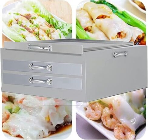 آلة لف الأرز من الفولاذ المقاوم للصدأ - صانع طعام فعال للمطابخ التجارية والمنزلية، مثالي للسوشي والمطبخ الآسيوي، سهل الاستخدام والتنظيف in Kuwait