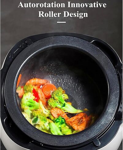 Commercial Food Processor, 6L Intelligent Automatic Cooking Machine with Rotating and 3D All-Round Heating in Saudi Arabia