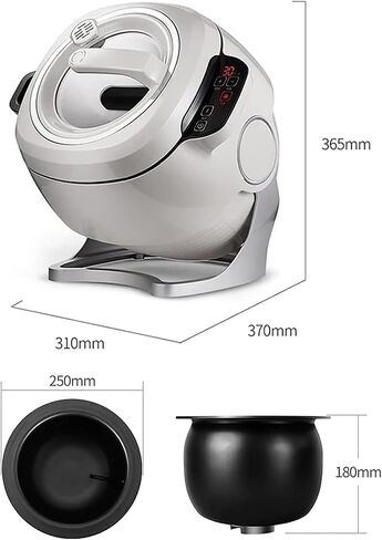 Commercial Food Processor, 6L Intelligent Automatic Cooking Machine with Rotating and 3D All-Round Heating in Saudi Arabia
