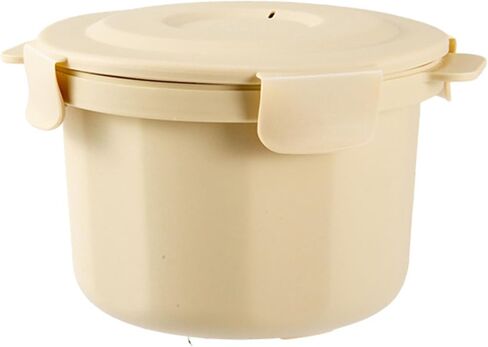 Microwave Rice Cooker Steamer Office Steaming Pot Easy Clean Micro Cookware in Saudi Arabia