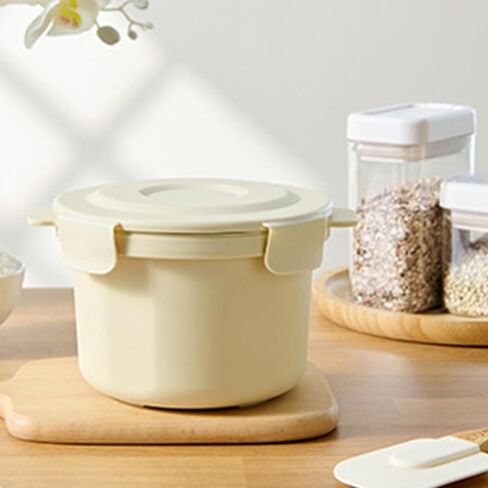Microwave Rice Cooker Steamer Office Steaming Pot Easy Clean Micro Cookware in Saudi Arabia