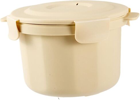 Microwave Rice Cooker Steamer Office Steaming Pot Easy Clean Micro Cookware in Saudi Arabia