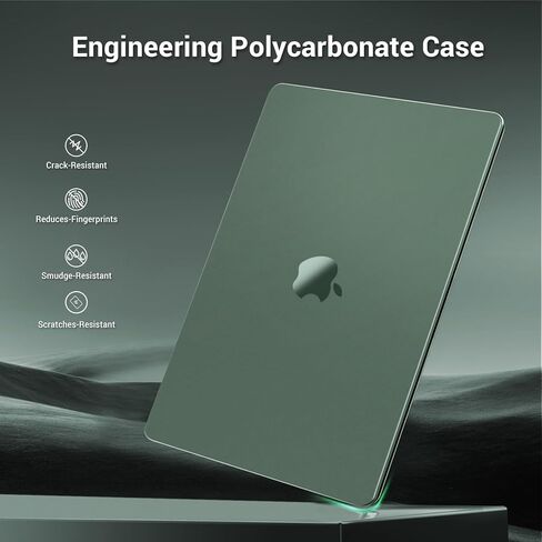 Moseso متوافق مع Macbook Pro 14 بوصة الحالة 2025-2021 M4 M3 M1 M1 A3112 A3185 A3401 A2918 A2992 A2779 A2442 ، فوليترا طبيعية اللون الأصلي الصلبة وصورة المفاتيح in Saudi Arabia