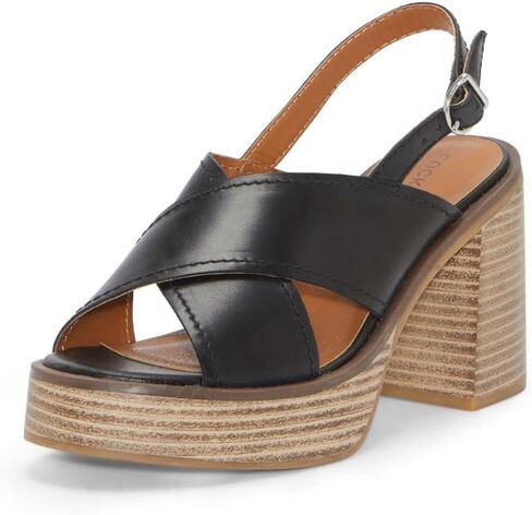 Lucky Brand Women's Delmie Backstrap High Heel Sandal Heeled in Saudi Arabia