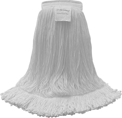 Professional Nylon Looped-End Wax Mop (3 Pack) - Large Size with Narrow Band in Saudi Arabia