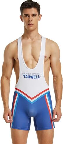 Athletic Wrestling Singlet for Men, Stretchy Lightweight Performance Suit for Training and Competition in Saudi Arabia