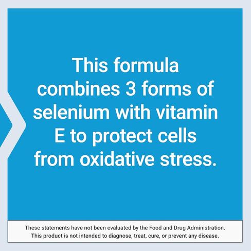 Life Extension Super Selenium Complex, 200 mcg – 3 Forms of Selenium, Vitamin E – Cellular Health & Longevity Support – Gluten-Free, Non-GMO, Vegetarian, 1 Daily – 200 Capsules in Saudi Arabia