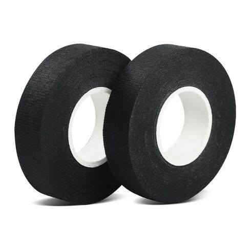 Wire Harness Tape,High Temp Self-Adhesive Felt Cloth Electric Tape for Engine Bay Wire Loom, Noise Reduction & Protection, 3/4 inch x 50 FT, 10 Rolls in Kuwait