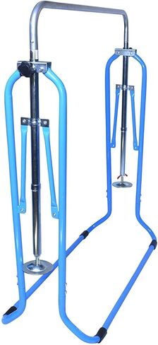 Gymnastics Expandable Junior Training Monkey Bars Climbing Tower Child Play Training Gym Blue in Saudi Arabia