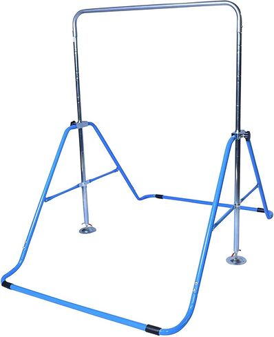 Gymnastics Expandable Junior Training Monkey Bars Climbing Tower Child Play Training Gym Blue in Saudi Arabia