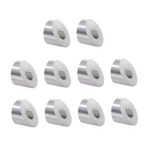LIFKOME 10pcs Angle Beveled Washer for Stainless Steel Cable Railing High-Temperature Resistant Easy to Install for Stair and Deck Railing Projects in Saudi Arabia