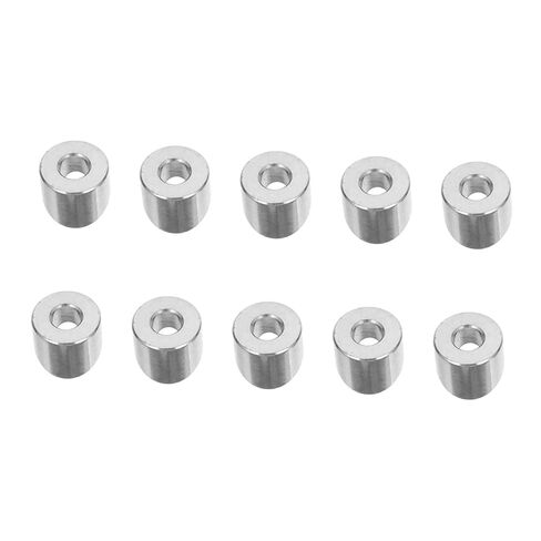 10pcs DIY Cable Railing Kit Stainless Steel Wire Rope Connectors Angle Beveled Washers in Kuwait