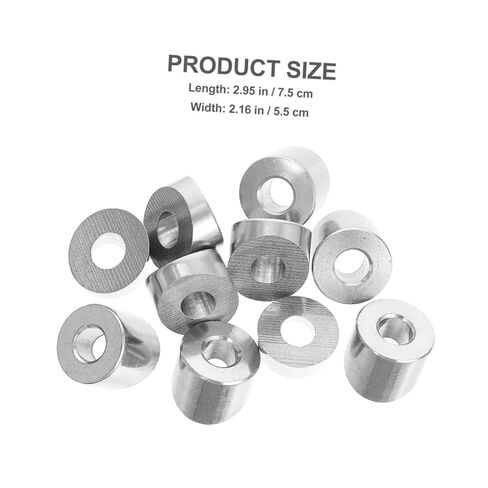 10pcs DIY Cable Railing Kit Stainless Steel Wire Rope Connectors Angle Beveled Washers in Kuwait