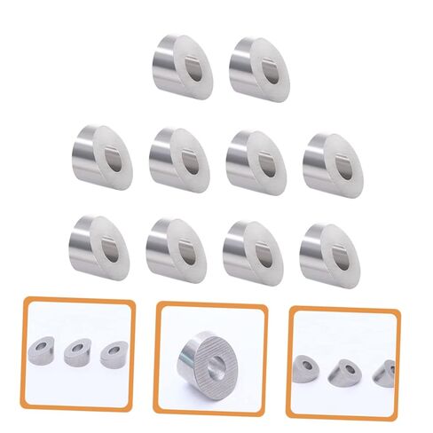 10pcs Stainless Steel Beveled Washers for Cable Railing Deck Post Bracket Stair Railing in Kuwait