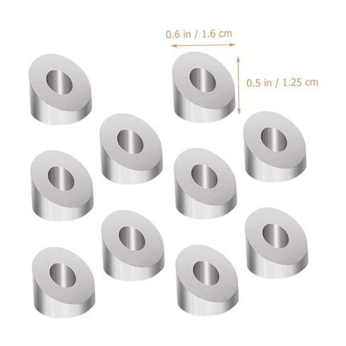 10pcs Stainless Steel Beveled Washers for Cable Railing Deck Post Bracket Stair Railing in Kuwait