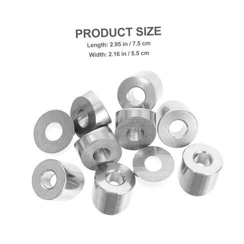 Cabilock 10pcs Stainless Steel Wire Rope Connectors Angle Washers Cable Railing Hardware Kit in Saudi Arabia