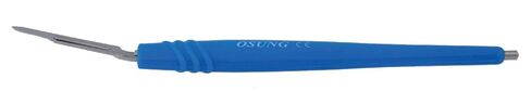 Autoclavable Silicone Scalpel Handle, Curved Size 3 in Saudi Arabia