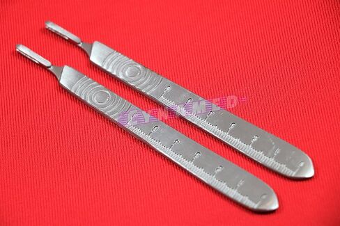 3pcs Scalpel Handle No3 with Scale German Dental Instruments Cynamed in Saudi Arabia