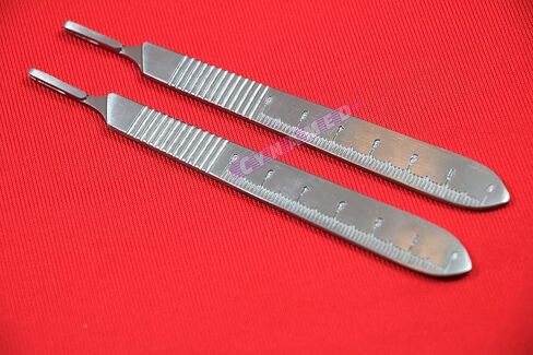 3pcs Scalpel Handle No3 with Scale German Dental Instruments Cynamed in Saudi Arabia