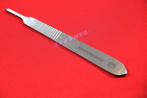 3pcs Scalpel Handle No3 with Scale German Dental Instruments Cynamed in Saudi Arabia
