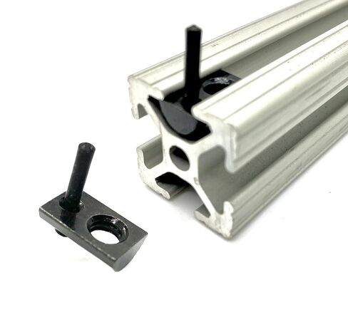 1/4-20 Roll in T-Nut with Flexible Handle (96 Pack) 10 Series Compatible with 80/20 3376 in Saudi Arabia