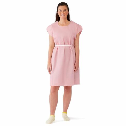 Medline Disposable Patient Gowns, Pink in Saudi Arabia